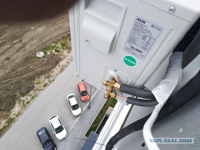 Установка кондиционера своими руками