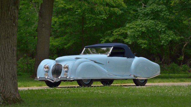 Кит на колёсах. 1947 Delahaye 135MS "Narval". Красивых автофото пост.