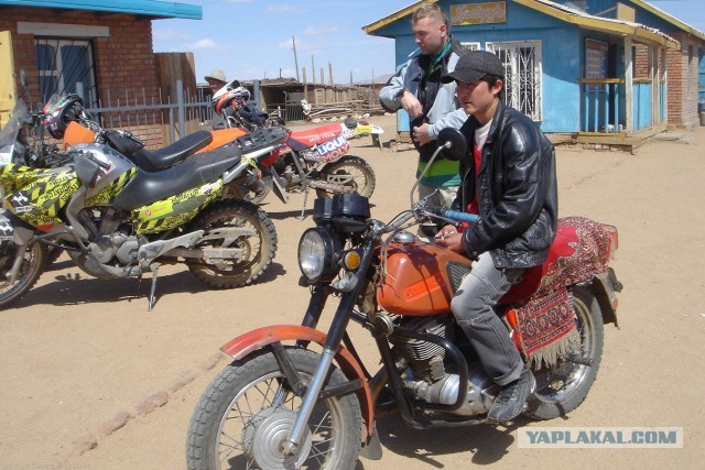 В Монголию на мотоциклах 2006