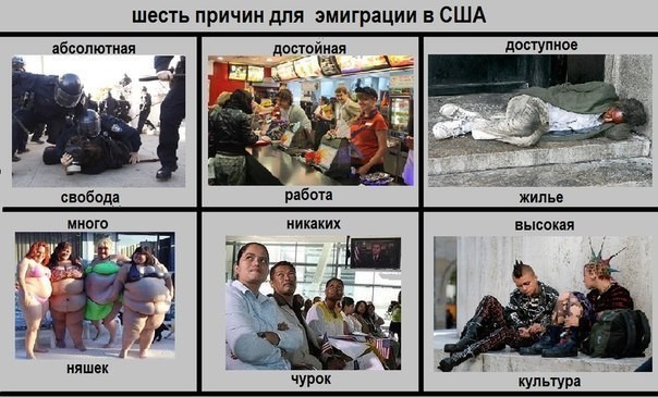 6 Причин для эмиграции в США