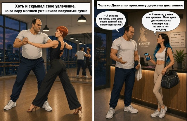Сон о танце (Комикс о непростой любви)