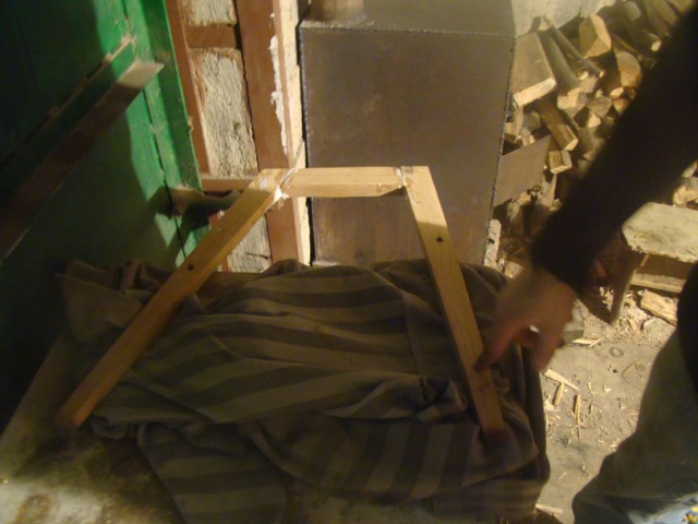 Реставрация кресла в гараже
