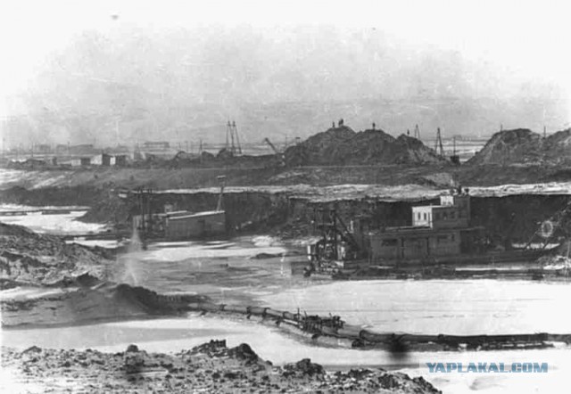 Волго-Донской судоходный канал. Фотографии строительства 1950-е.