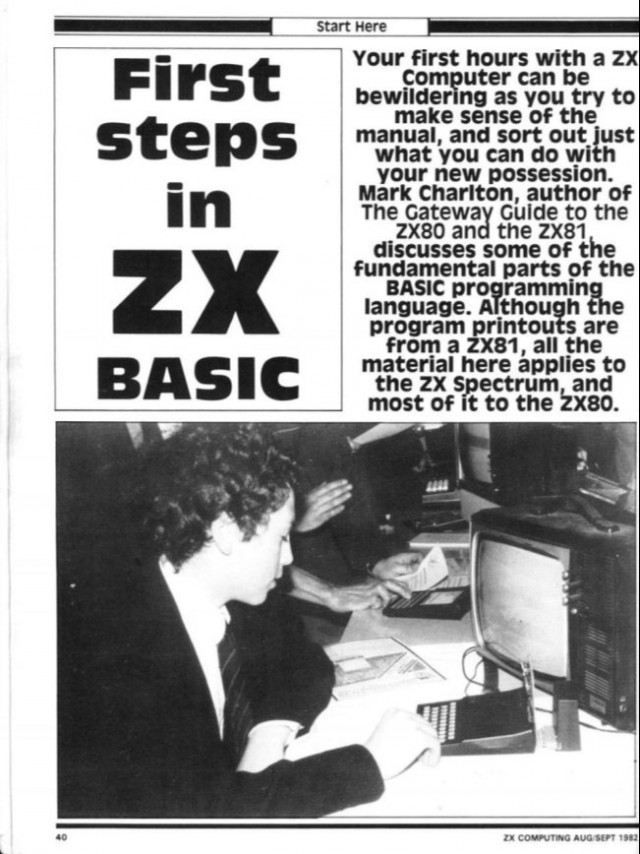 История ZX81 или как Синклер компьютер в массы вывел