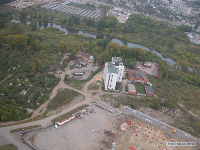 Челябинск с вертолета