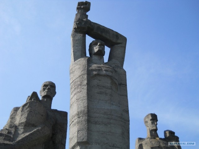Мемориал концлагеря Саласпилс