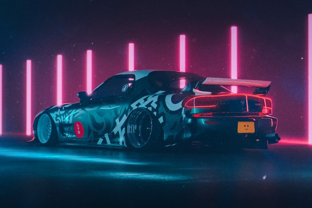 Беспощадный тюнинг Mazda