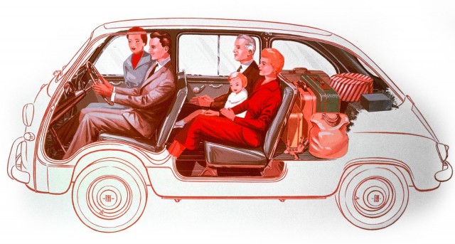 1958 FIAT 600 Multipla. Автопятница №105