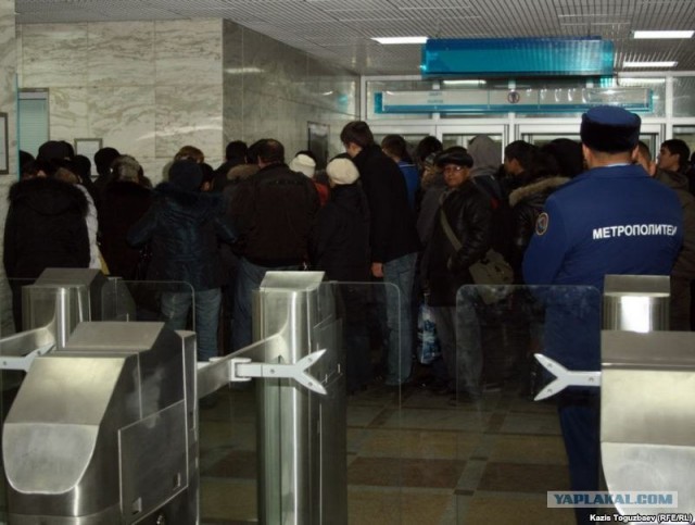Как в московском метрополитене ловят безбилетников