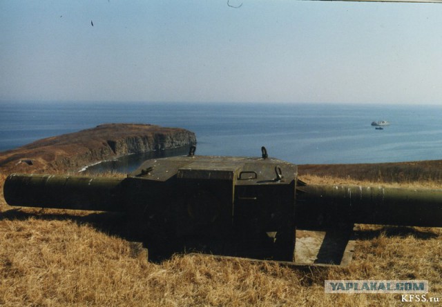 Ворошиловская батарея на острове Русский