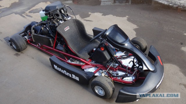 Всегда хотел себе такую штуку! NinjaKart.