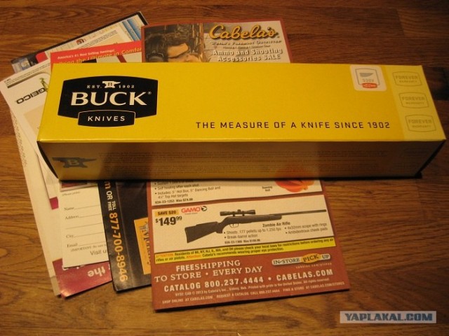 Нож Buck Vanguard Alaskan Guide