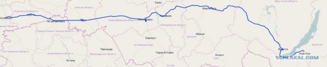 К Тихому Океану на мотоцикле - 2012