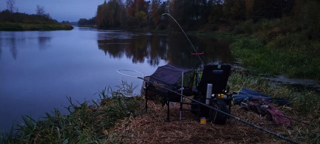 Рыбалка на реке Березина. Беларусь
