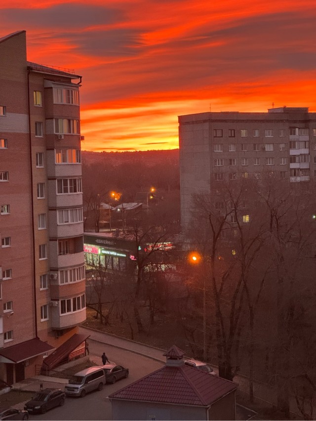 А у вас какой закат?