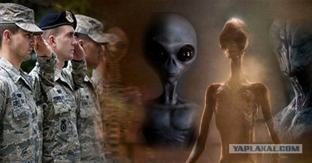 Видео из Пентагона  в котором солдат армии США рассказывает о различных видах пришельцев