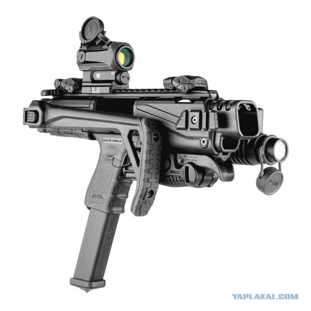 В Пакистане оружейники переделывают пистолеты Glock в тактические штурмовые винтовки