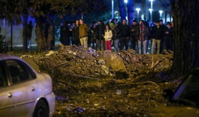⚡️В Загребе, столице Хорватии, с неба упал неизвестный объект, был слышен звук взрыва
