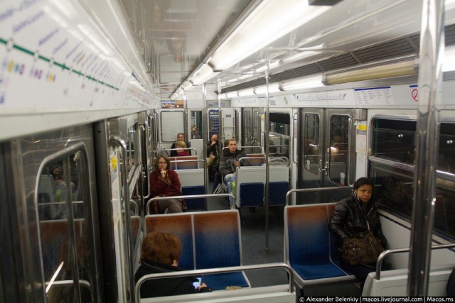 Парижский метрополитен.