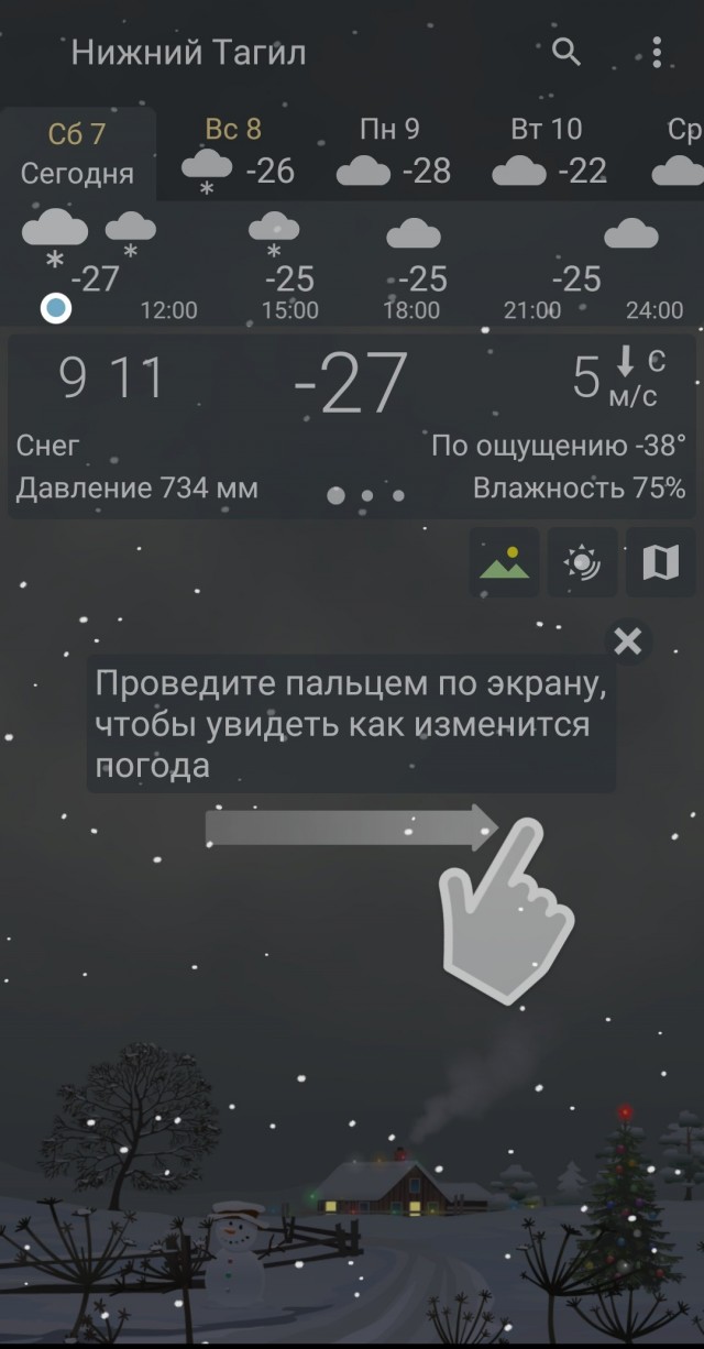 Что то зябко, а как у вас?