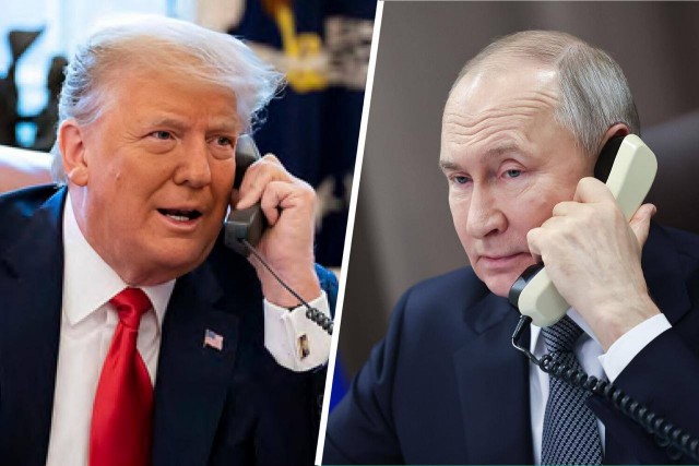 Путин и Трамп проговорили по телефону почти час