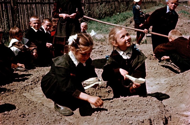 Дети 1940-1950-х на снимках Семёна Фридлянда