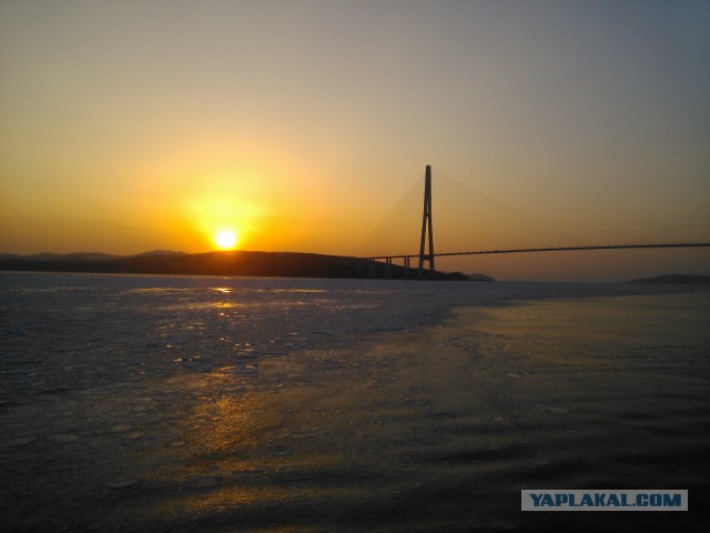 Владивосток и Русский остров с высоты...