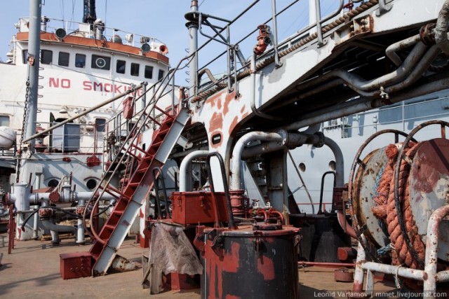 Экскурсия на малый танкер