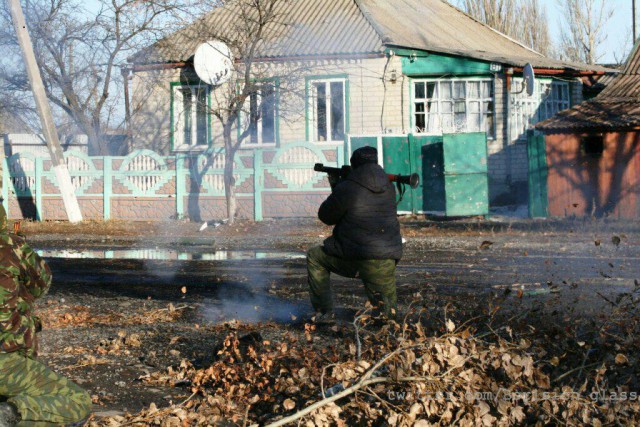 Зачистка аэропорта от войск украинских ВС