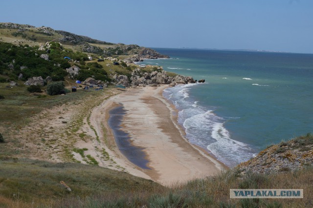 Поход вдоль Азовского моря (жара, змеи, пауки, приключения)