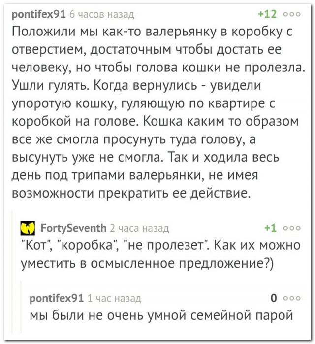 Смешные комментарии из социальных сетей 15.12.2017
