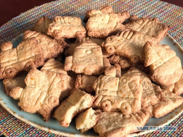 Абрикосово-творожные пирожные