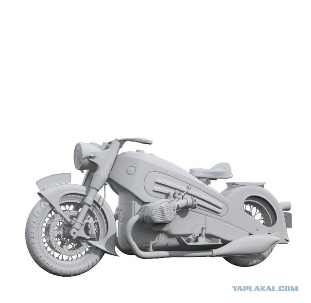Создание копии мотоцикла BMW R7 1934 года на современной начинке