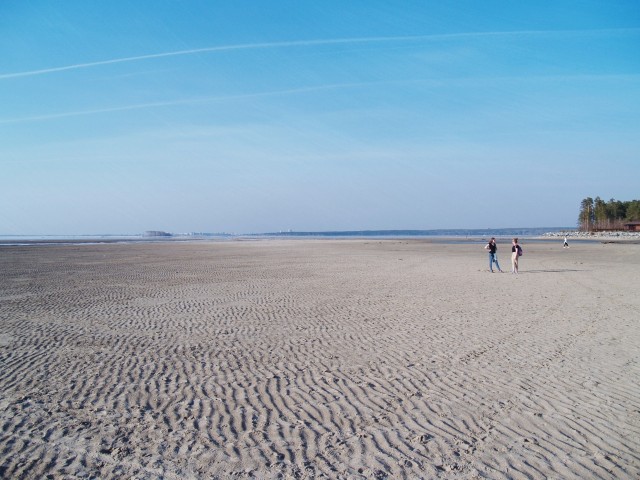 Прогулка по дну Обского водохранилища