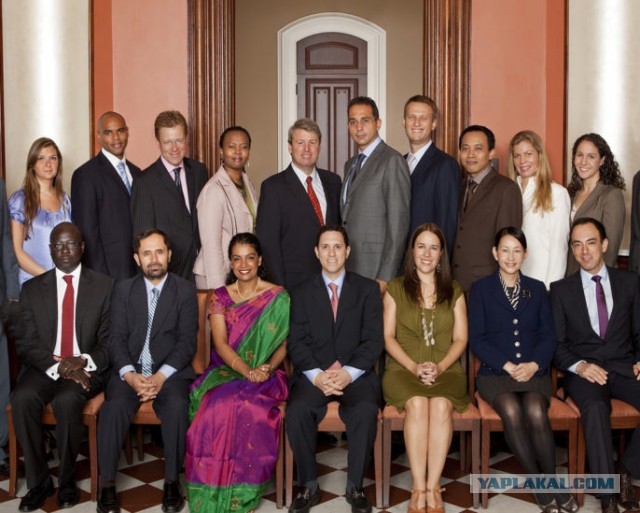 Просто студент Йельского университета.