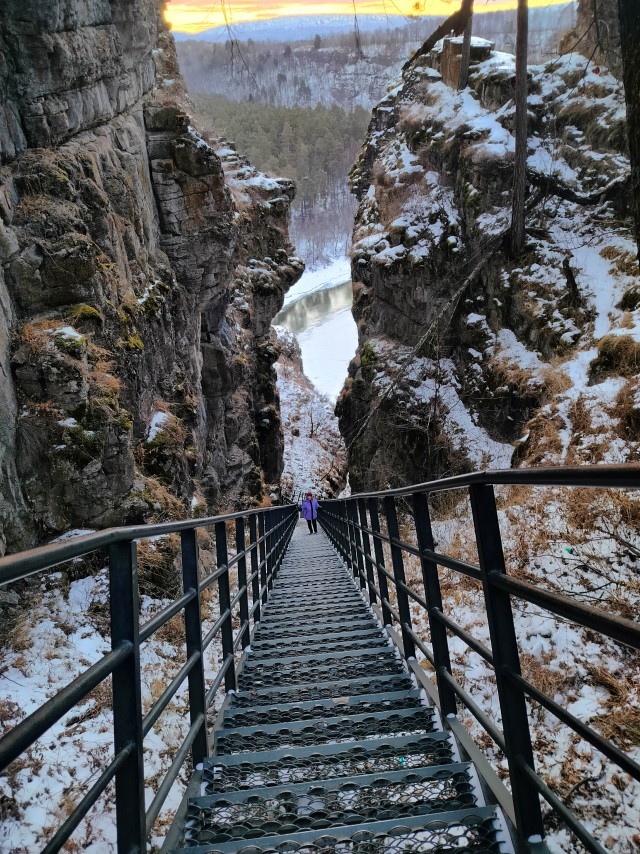 Новый год в Уральских горах.