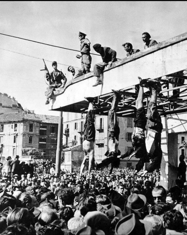 Вроде никто и не вспомнил,что 28-апреля был расстрелян Бенито Муссолини.