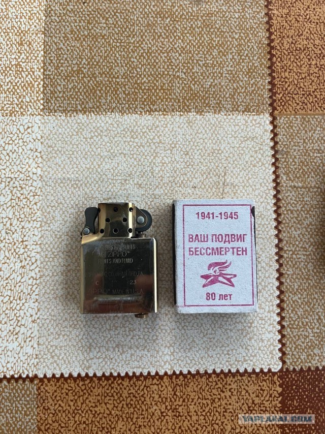 Спички vs Zippo