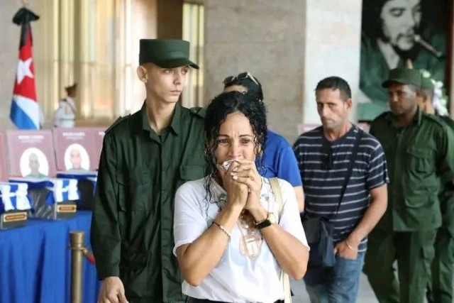 Куба прощается со своими героями, погибшими в Венесуэле