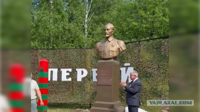 Памятник Дзержинскому открыли в лагере в Свердловской области