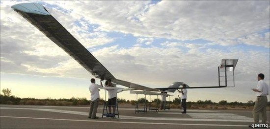 Солнечный беспилотник Zephyr уже 9,5 суток в небе