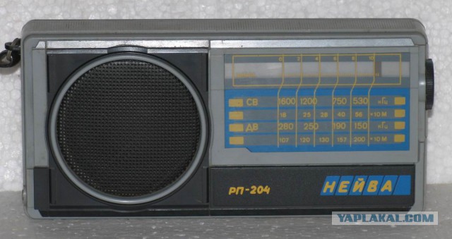 Russian 80-90s transistor radios