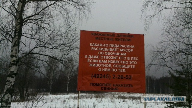 Накипело у людей, побольше бы таких сознательных