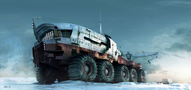 Рисунки: фантастика, Sci-Fi, киберпанк
