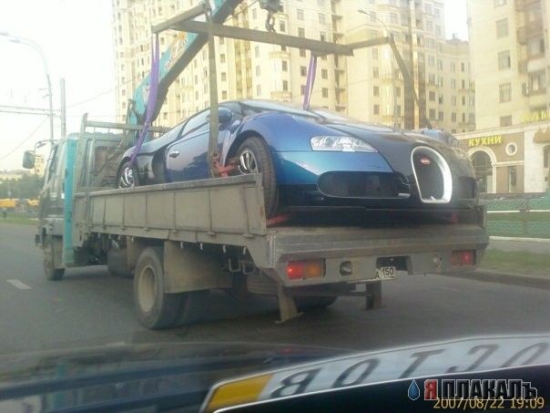 В России начались продажи Bugatti Veyron