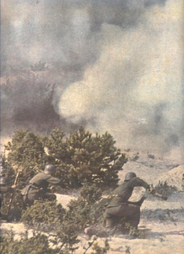 1941 год в цвете. Война