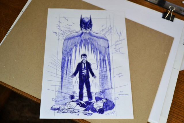 Решил Бэтмена нарисовать.