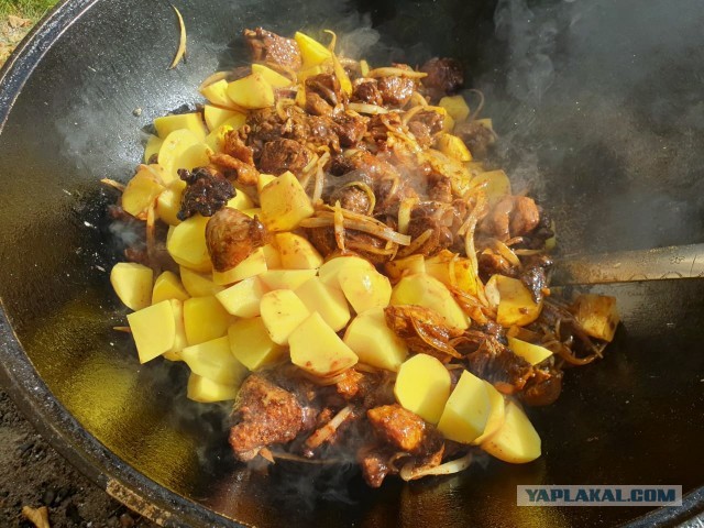 Блюда для казана, на природе и свежем воздухе