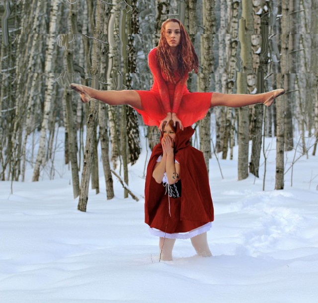 Фотожаба: "Заплутала"