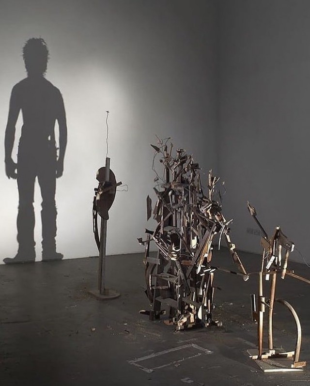 Работа с тенью или Shadow Art Installations